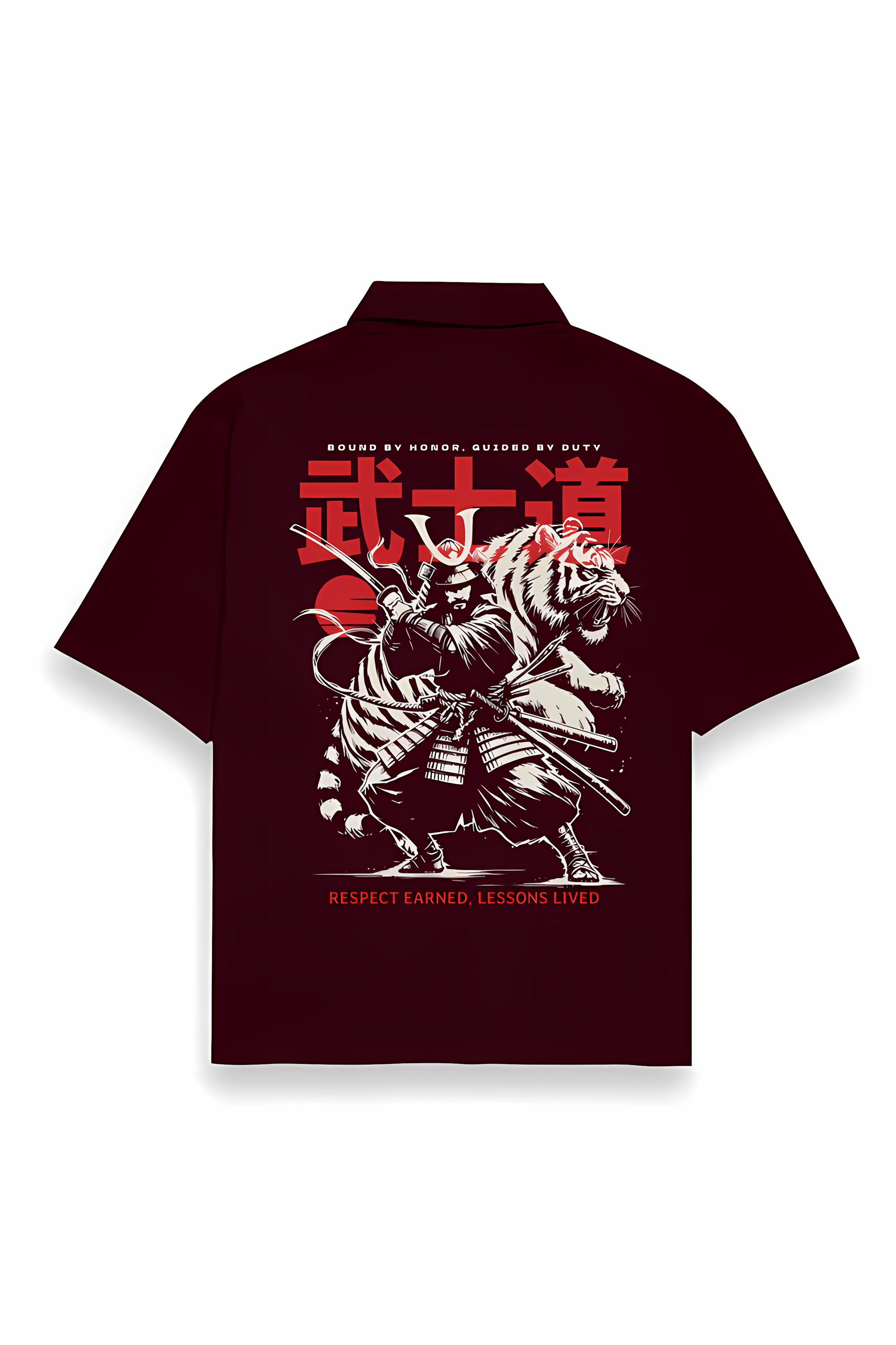 Oversized Shirt (FEARLESS WARRIOR) Japanese Style Edition