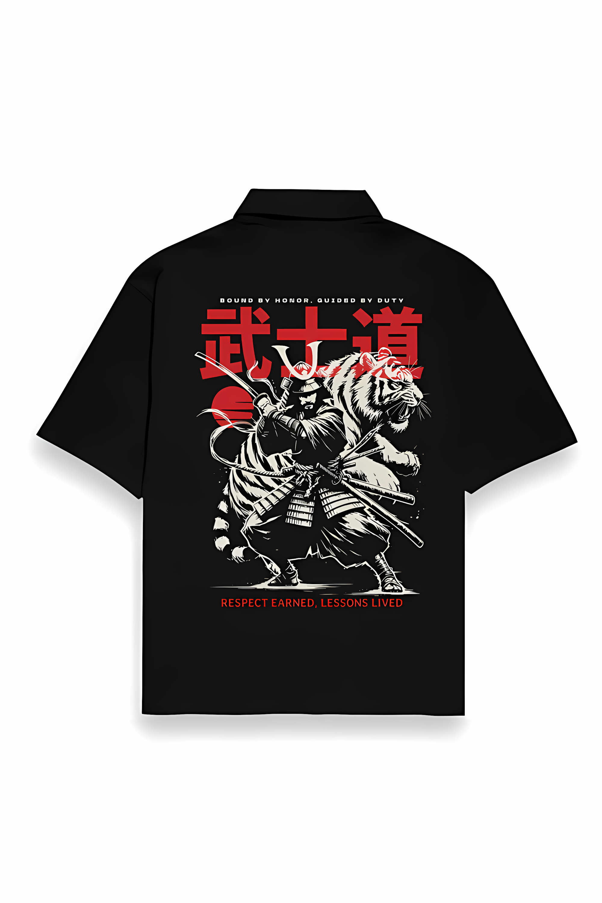 Oversized Shirt (FEARLESS WARRIOR) Japanese Style Edition