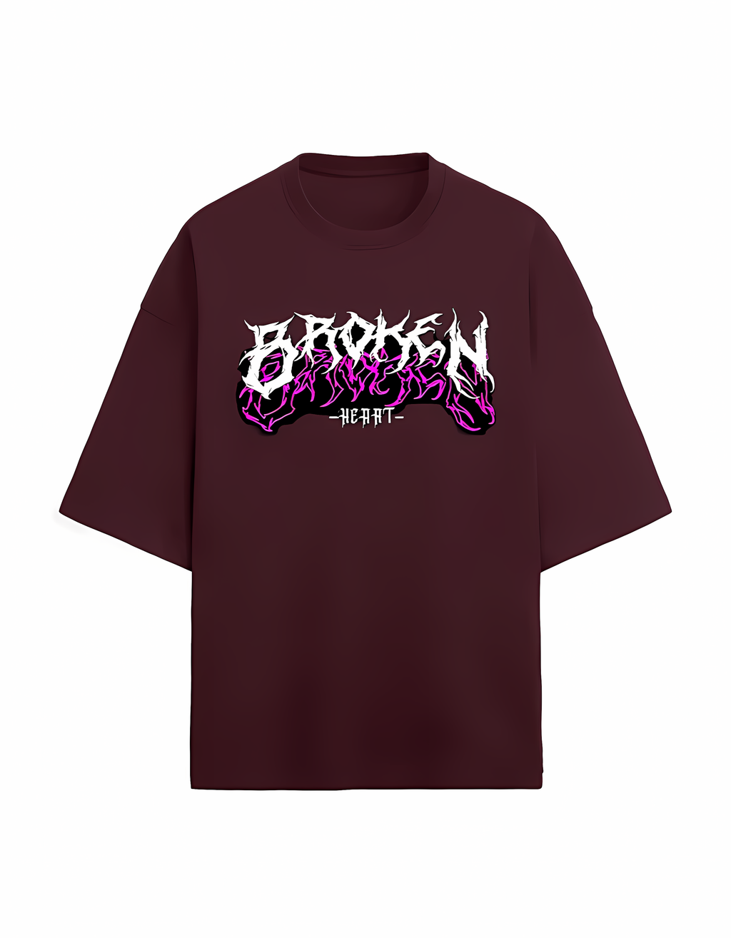 Terry Oversized Tee (BROKEN HEART) Edition