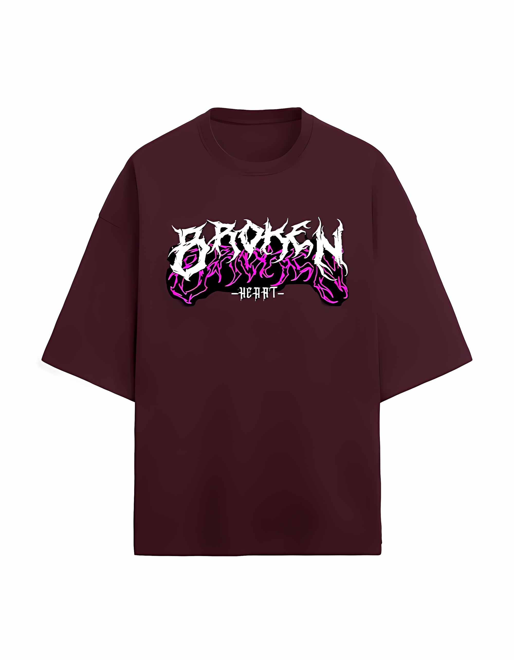 Terry Oversized Tee (BROKEN HEART) Edition