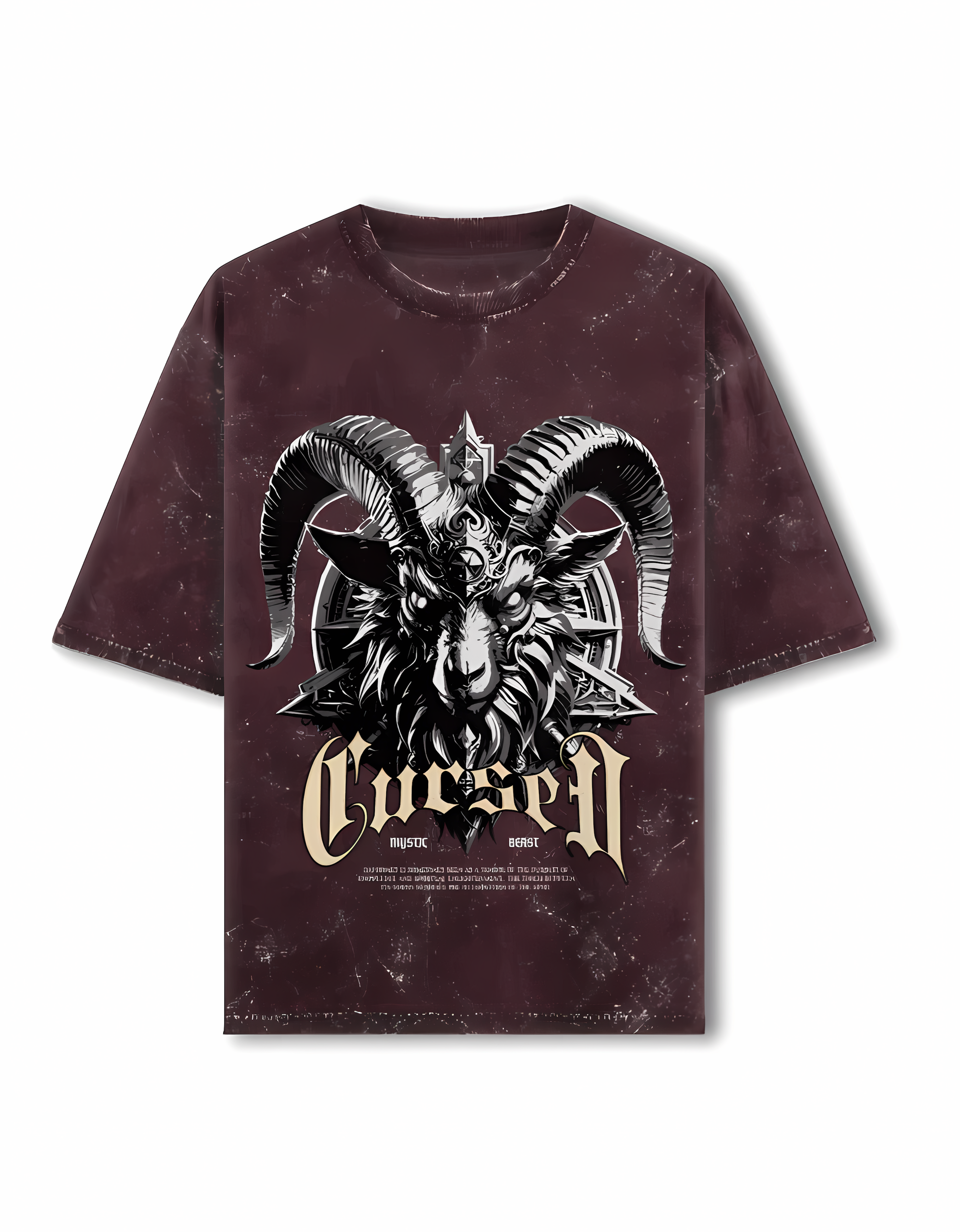 Vintage Oversized Tee (DAVIL CURSED) Edition