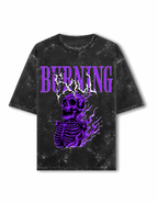 Vintage Oversized Tee (BURNING SOUL) Edition