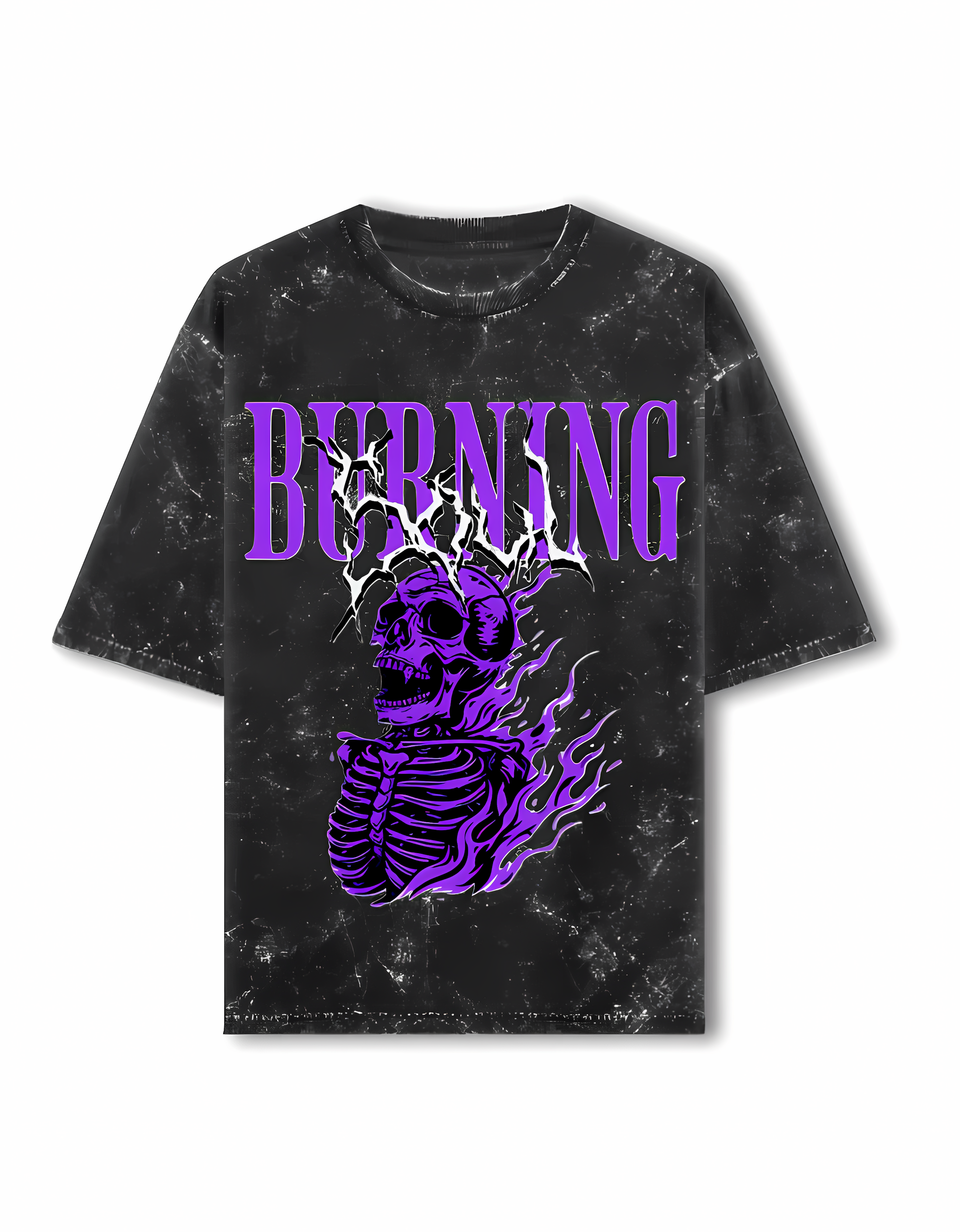 Vintage Oversized Tee (BURNING SOUL) Edition