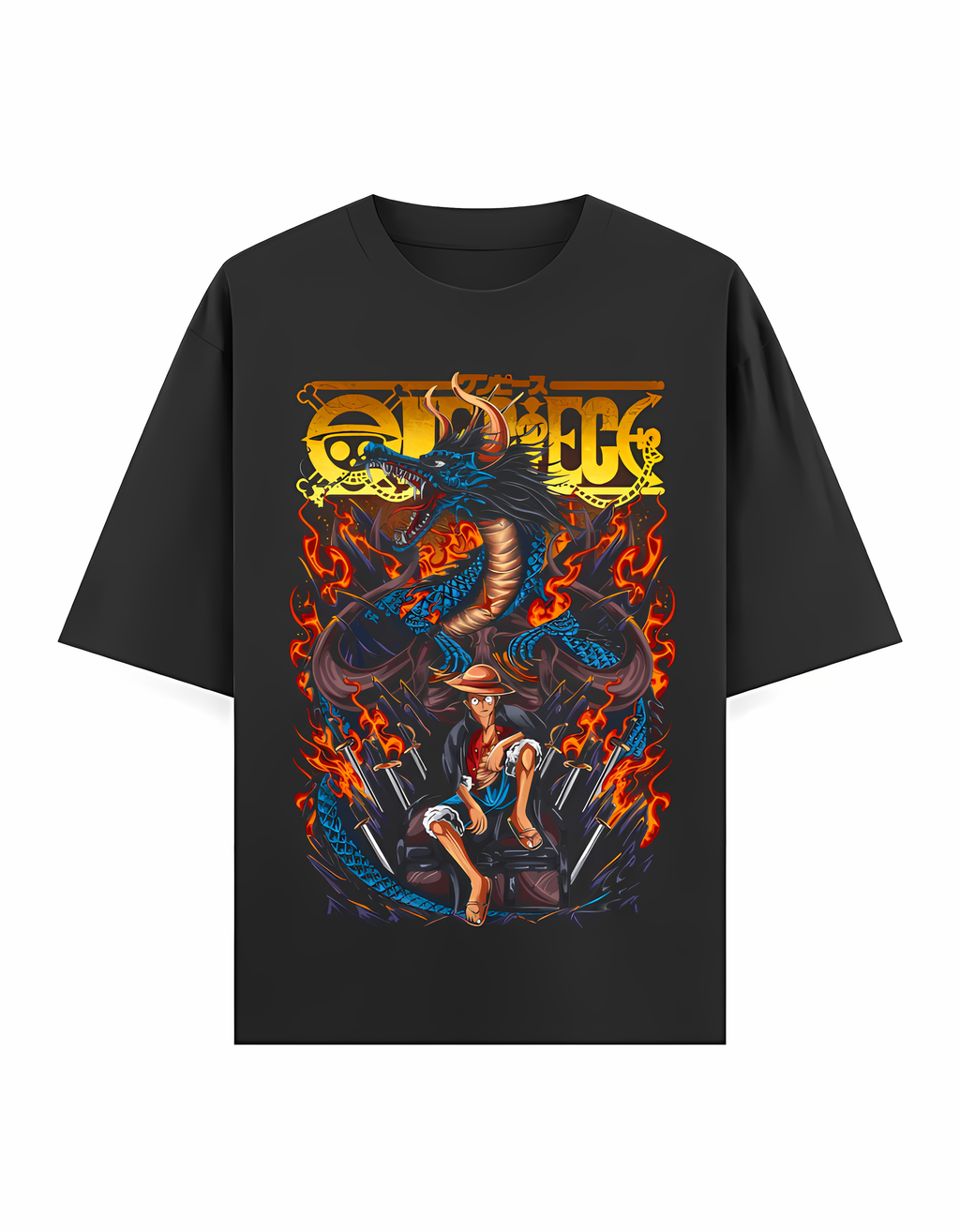 Oversized T-Shirt (ONE PIECE DRAGON) Edition