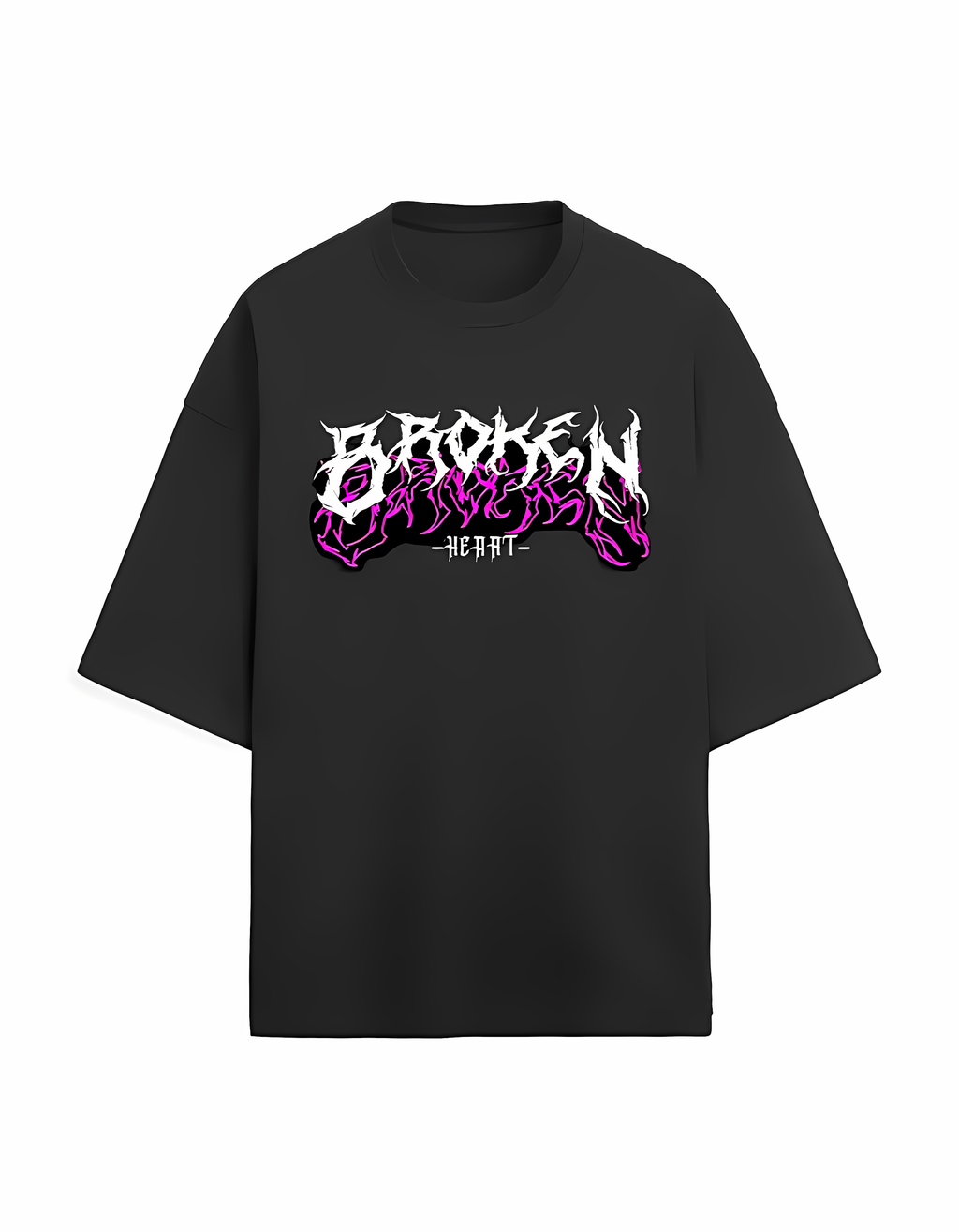 Terry Oversized Tee (BROKEN HEART) Edition