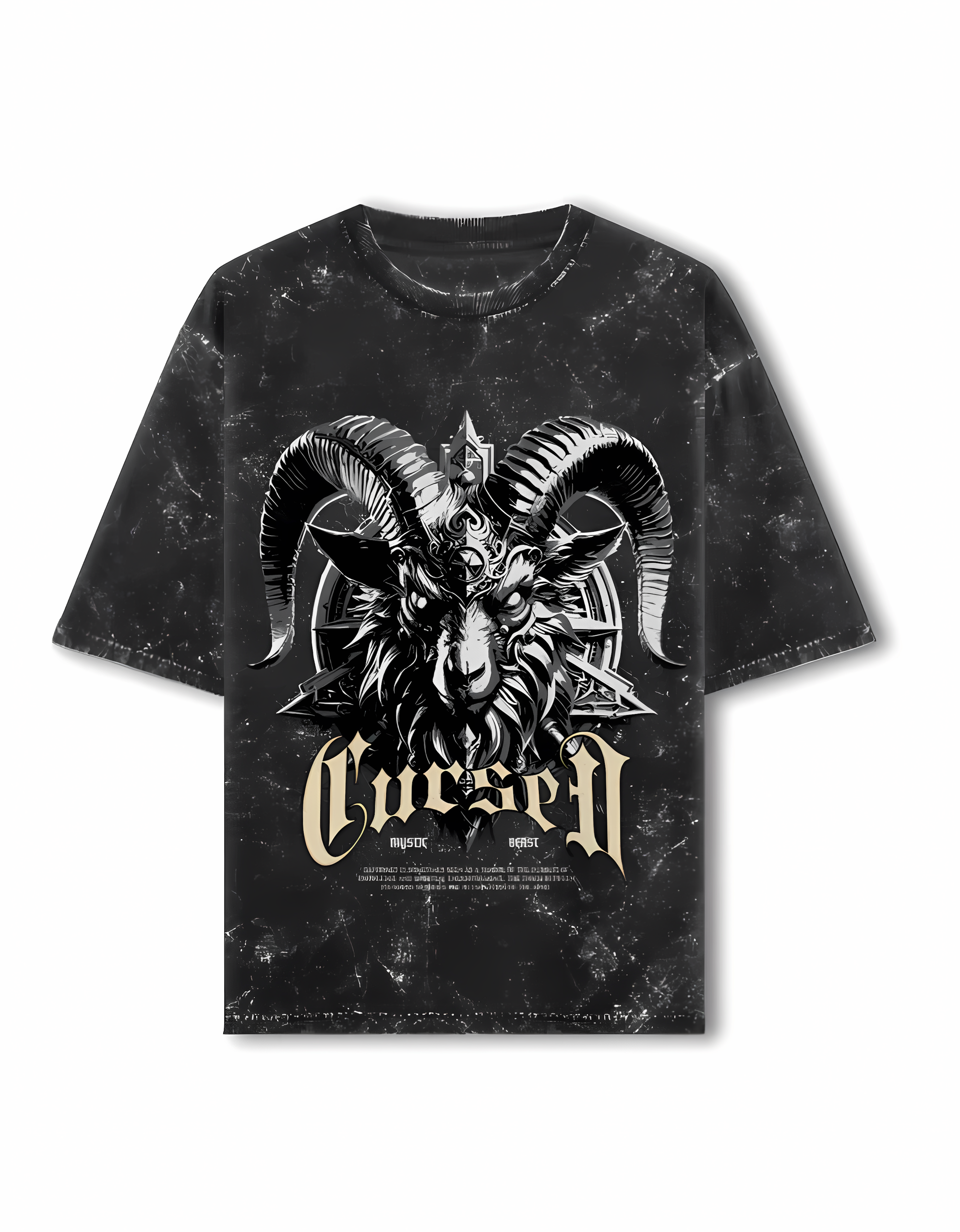 Vintage Oversized Tee (DAVIL CURSED) Edition