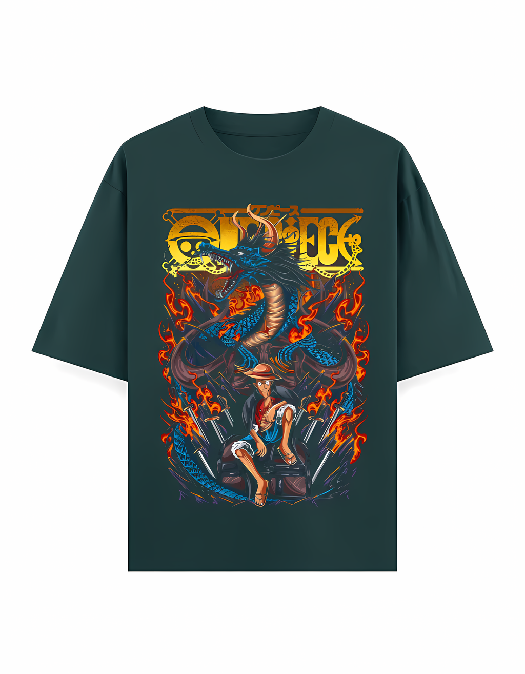 Oversized T-Shirt (ONE PIECE DRAGON) Edition