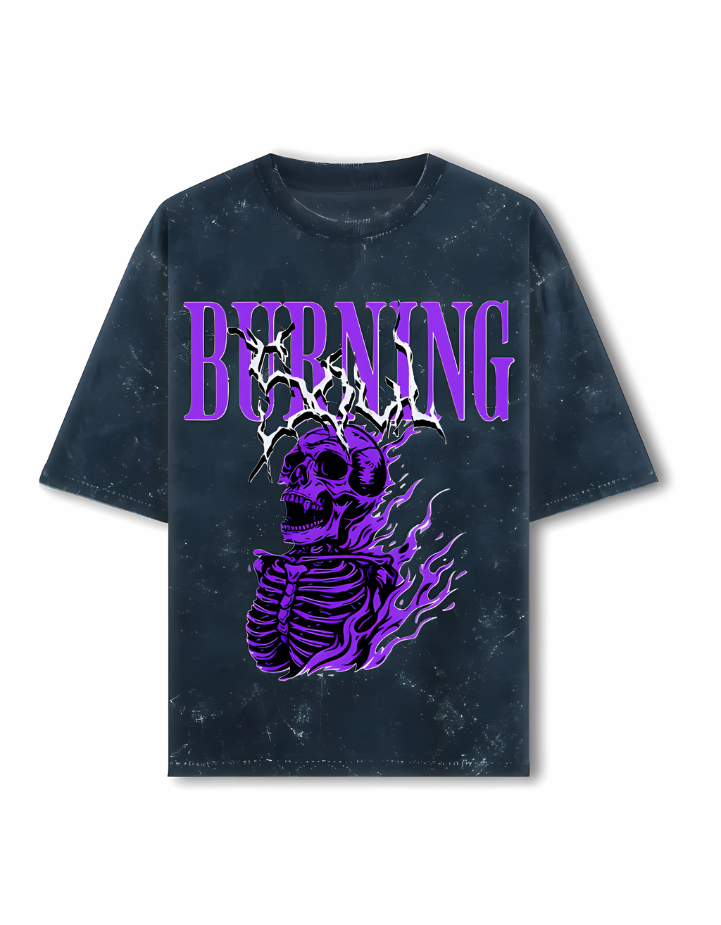 Vintage Oversized Tee (BURNING SOUL) Edition