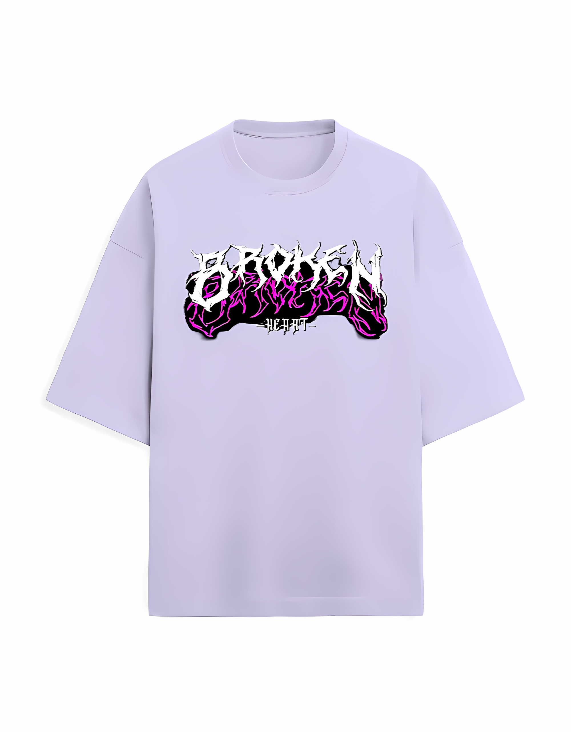 Terry Oversized Tee (BROKEN HEART) Edition