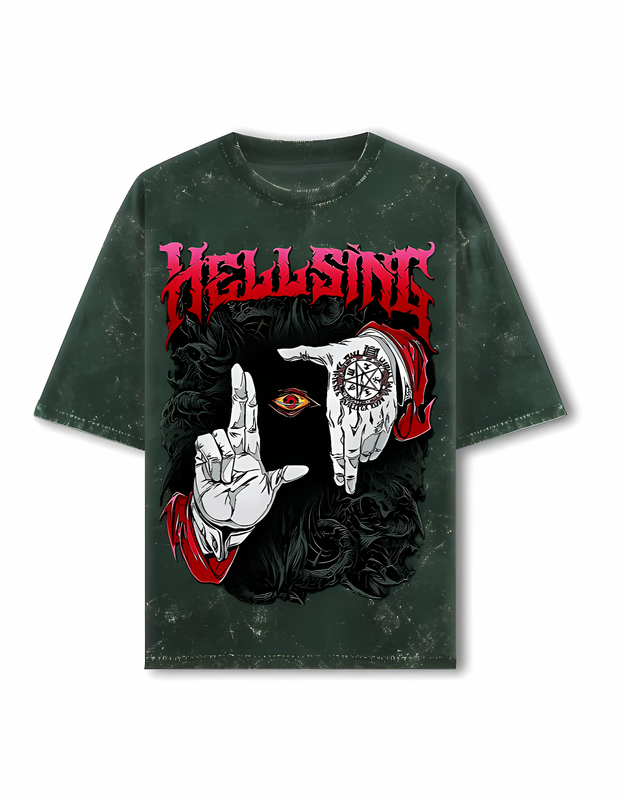 Vintage Oversized Tee (HELLSING) Edition