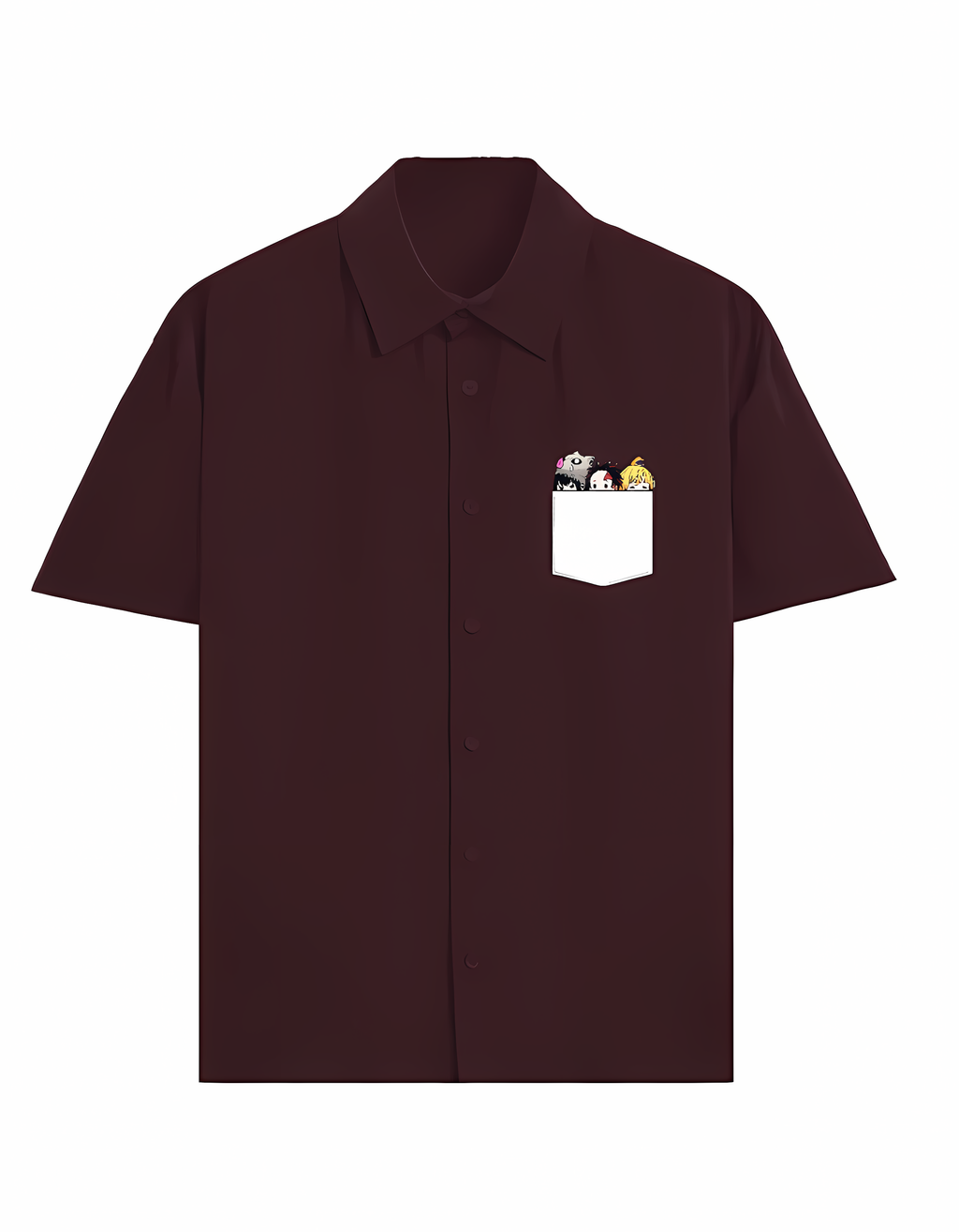 Oversized Shirt (DEMON SLAYER TRIO)  Japanese Style Edition