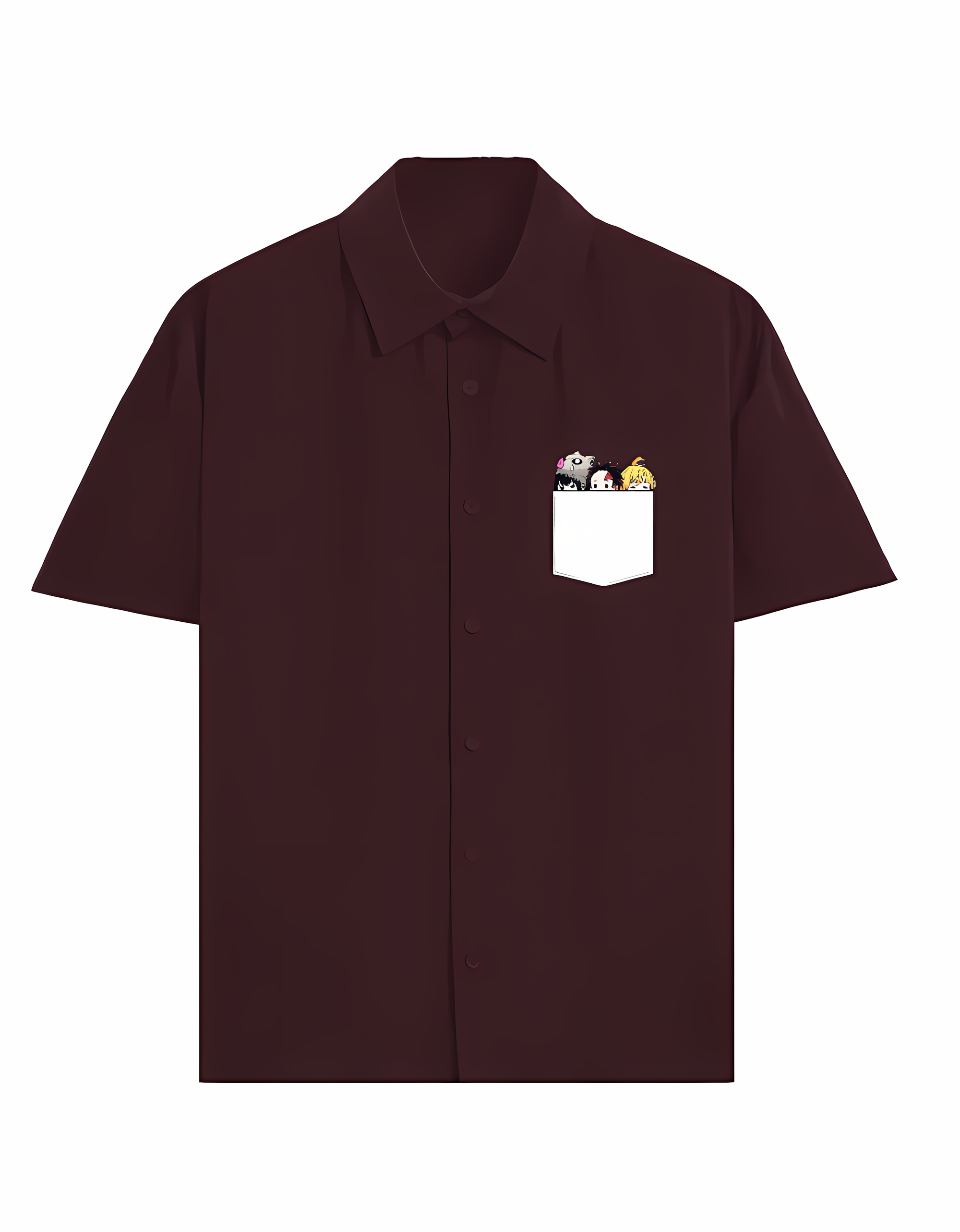 Oversized Shirt (DEMON SLAYER TRIO)  Japanese Style Edition