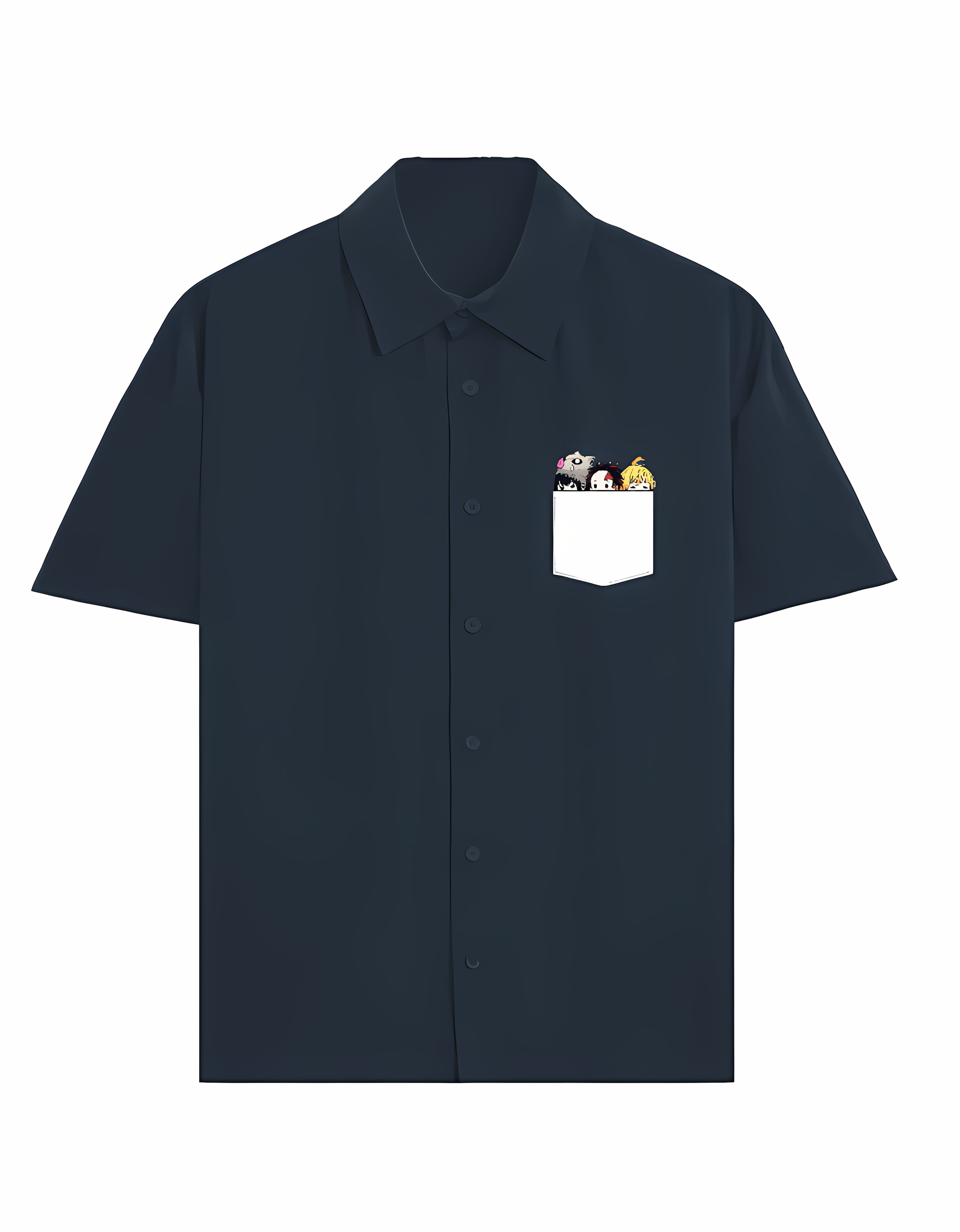 Oversized Shirt (DEMON SLAYER TRIO)  Japanese Style Edition