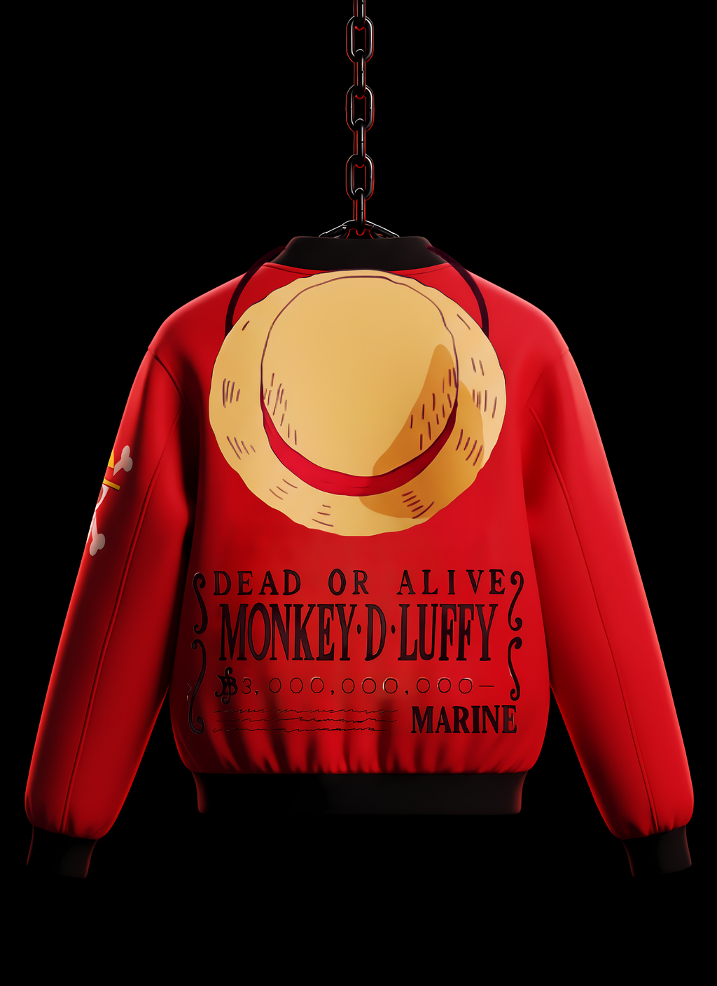 BOMBER JACKET (LUFFY SCAR) EDITION