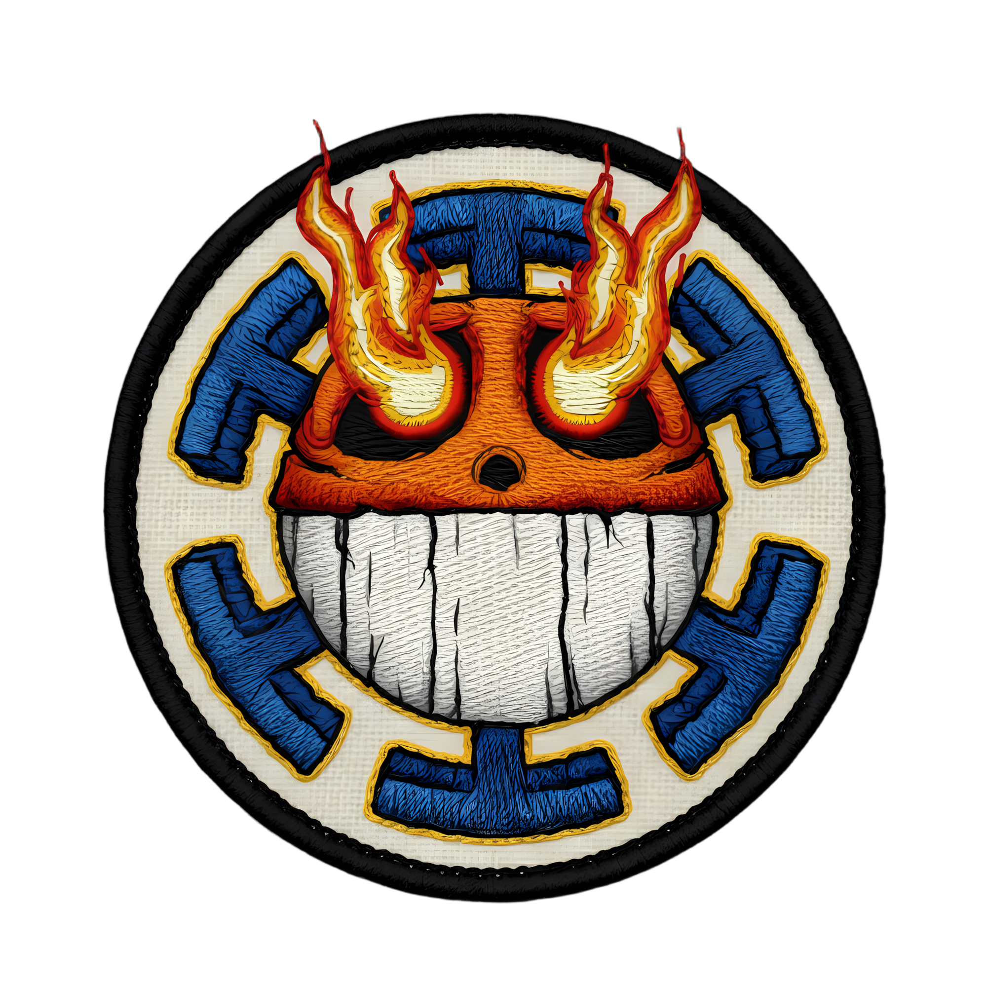 Oversized Stitch T-Shirt (ONEPIECE FLAG EMBRIODED) Edition